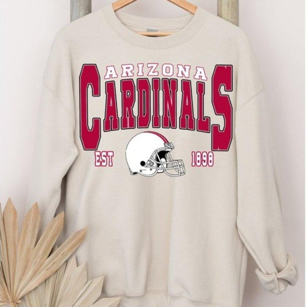 Arizona Cardinals Nfl Football Team Logo Sweatshirt Unisex Fan Apparel